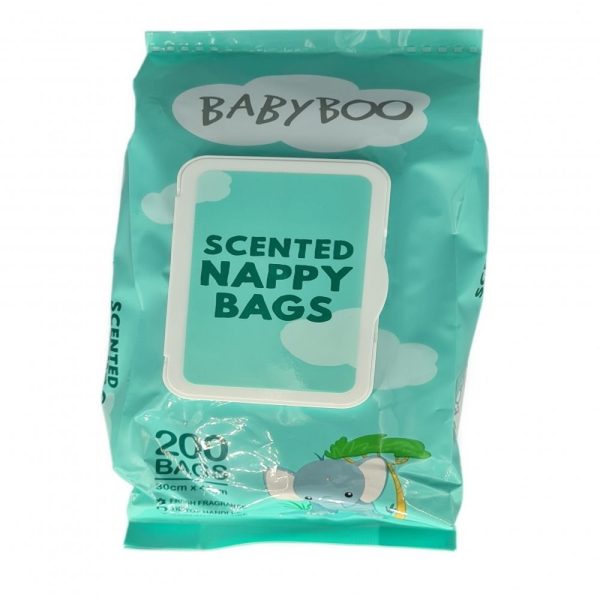 BABY BOO SCENTED NAPPY BAGS BOX OF  4X200