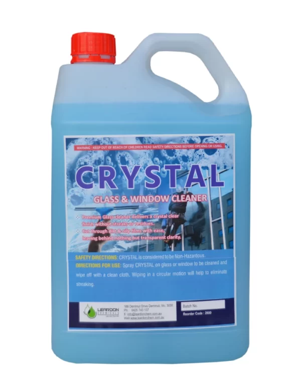 WINDOW GLASS CLEANER - 5 Ltr