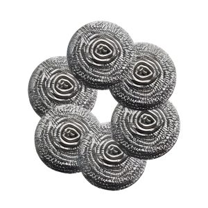 STAINLESS STEEL SCOURER 4 PK