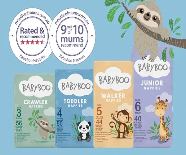 BABY BOO NAPPY SIZE 5BOX OF  176