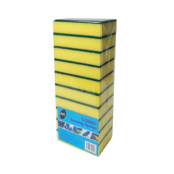 SCOURER SPONGES 10 PK