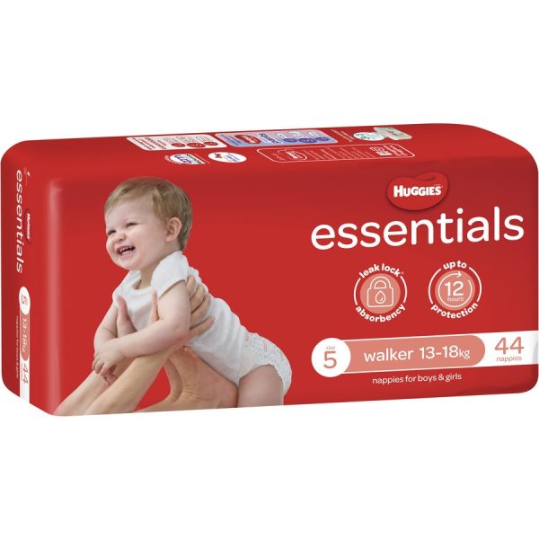 HUGG 5 HUGGIES ESSENTIALS SIZE 3(4x52 pack/ box)