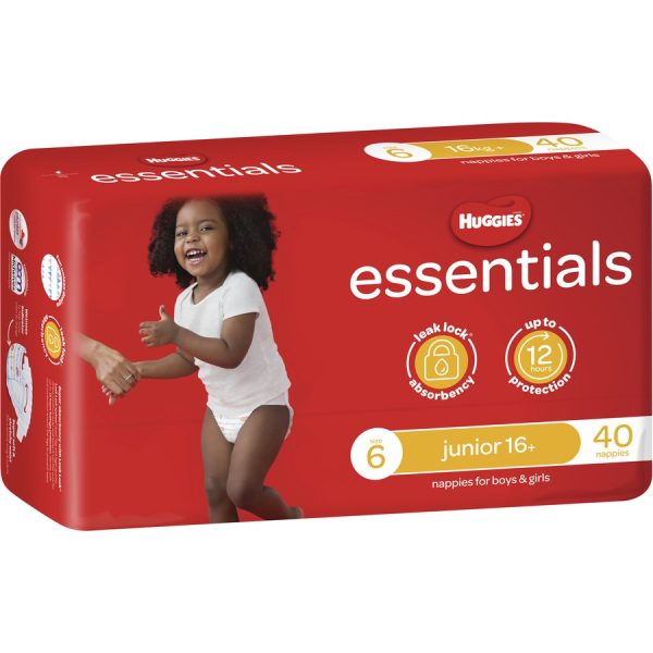 HUGG6 HUGGIES ESSENTIALS SIZE 3(4x52 pack/ box)