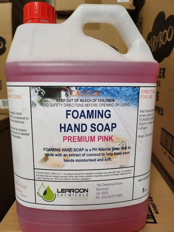 FOAMING HAND WASH- 5 ltr