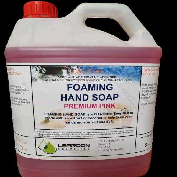FOAMING HAND WASH- 5 ltr