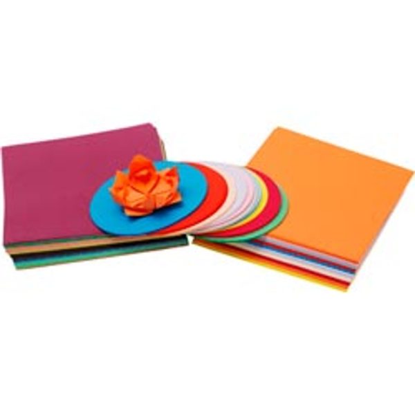 A4 Size assorted Colored Sheets pack of 200