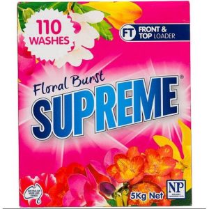 SUPREME LAUNDRY POWDER FLORAL - 5kg